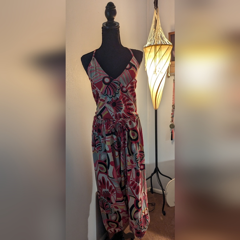 French Made "Aller Simplement" Multi Color Bohemi… - image 1